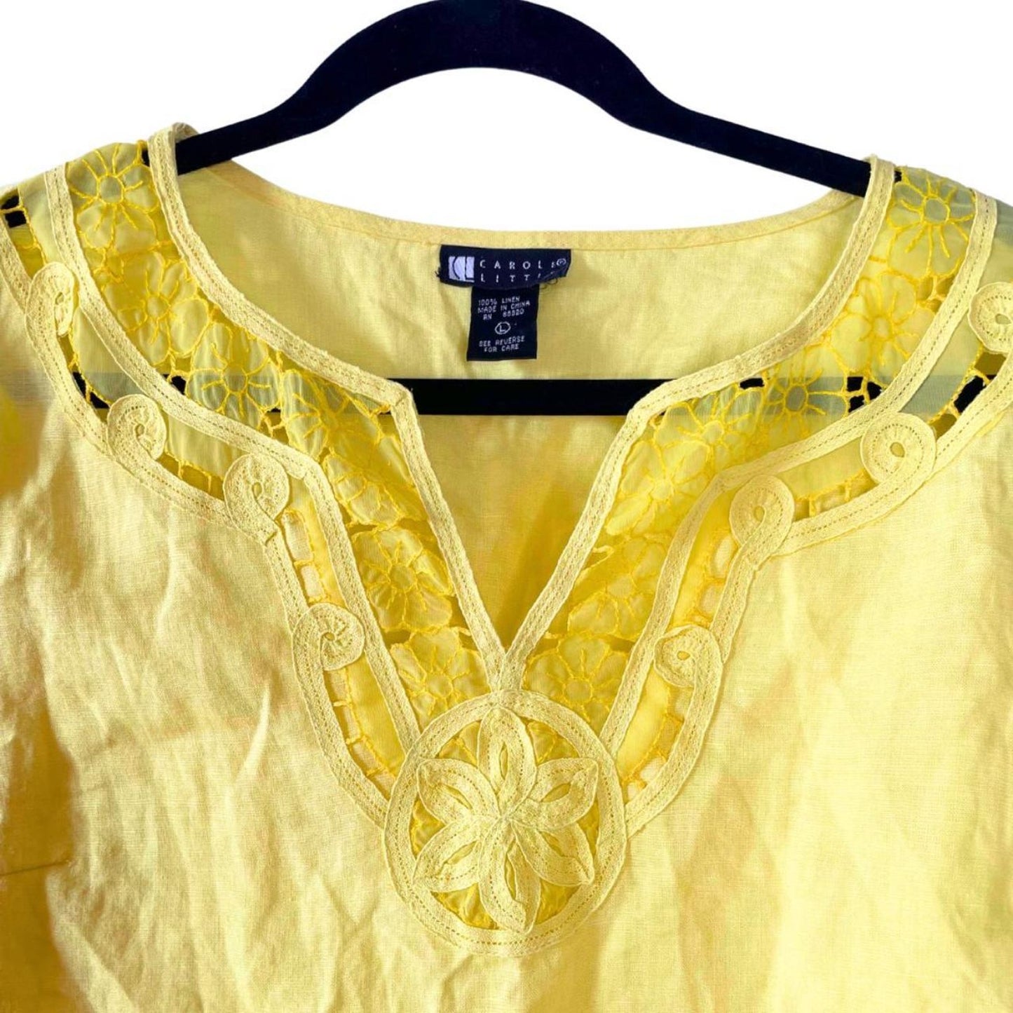 90s Linen Top