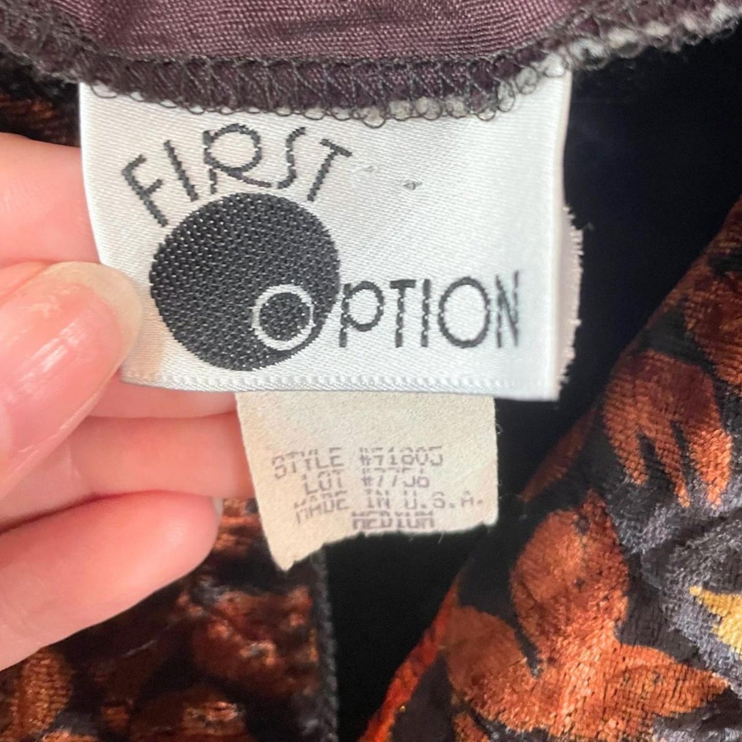 80s Velvet Quilted Blazer Jacket