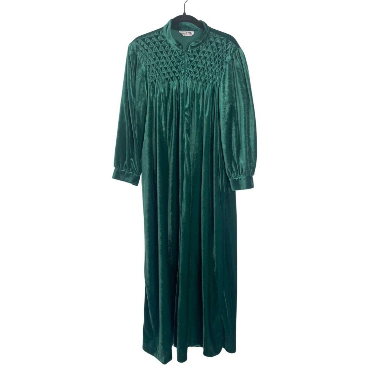 60s Velvet House Dress