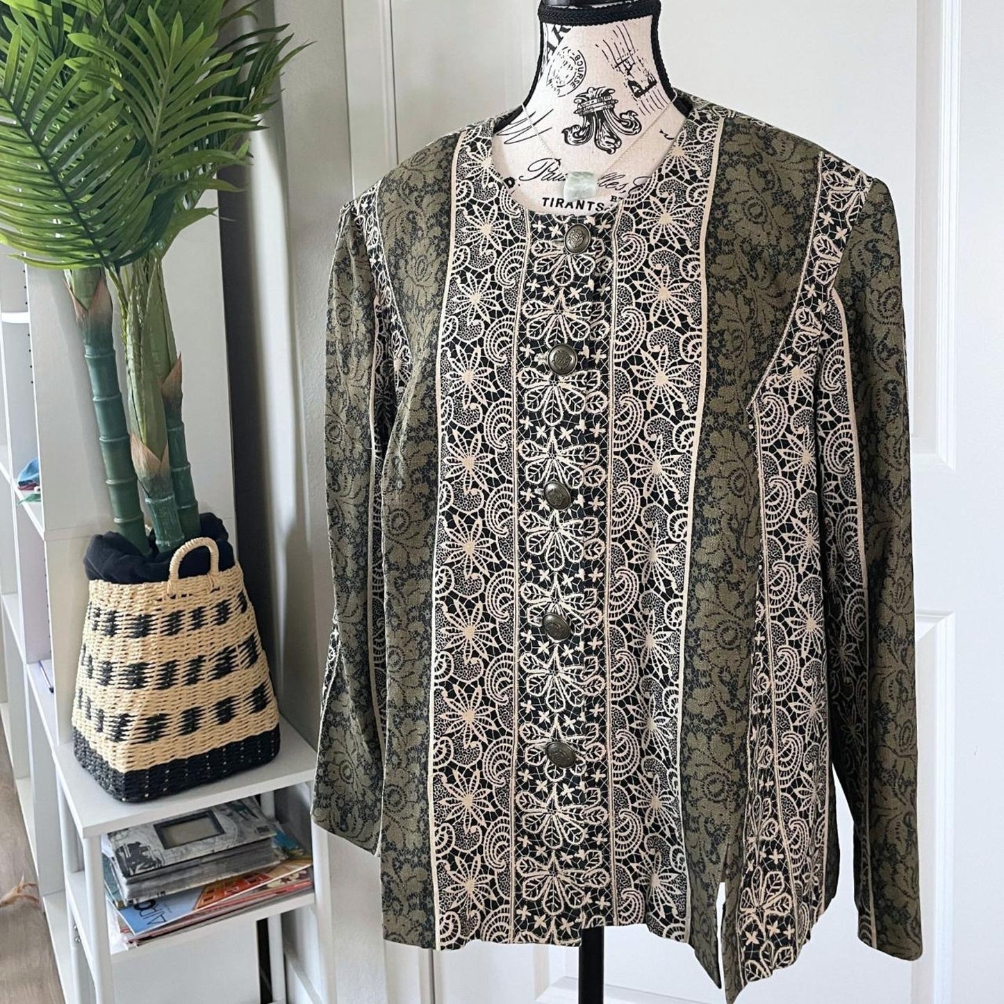 80s Whimsigoth Blouse