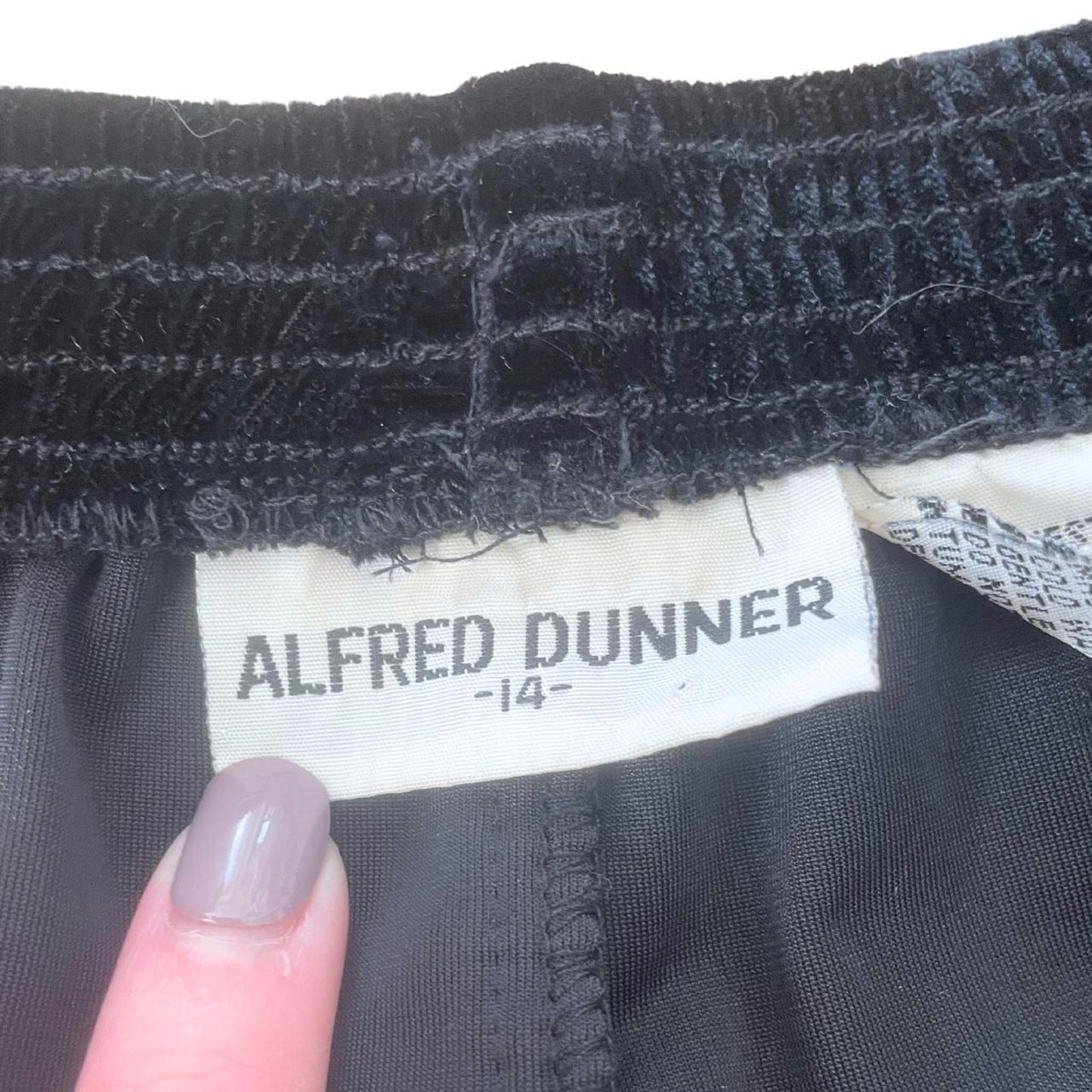 90s Vintage Velvet Pants