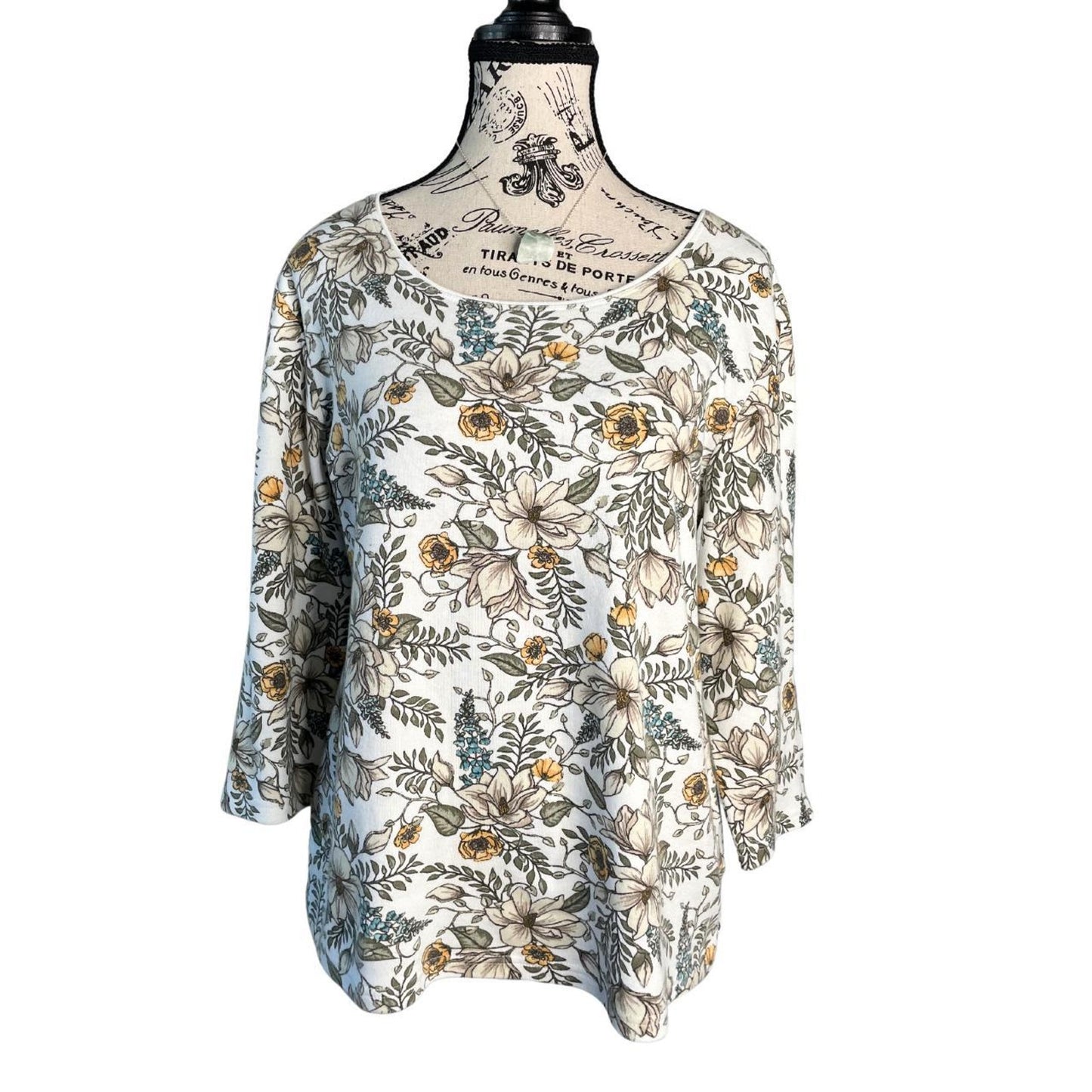 90s / Y2K Floral Top