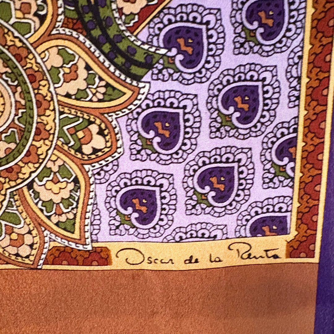 Vintage Oscar de la Renta Scarf