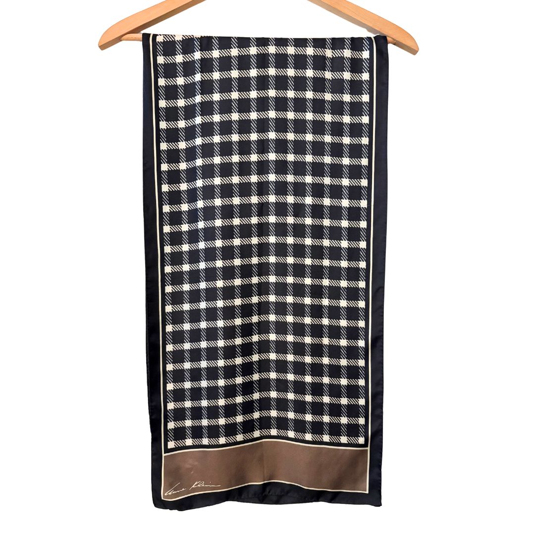 Vintage Silk Anne Klein Scarf