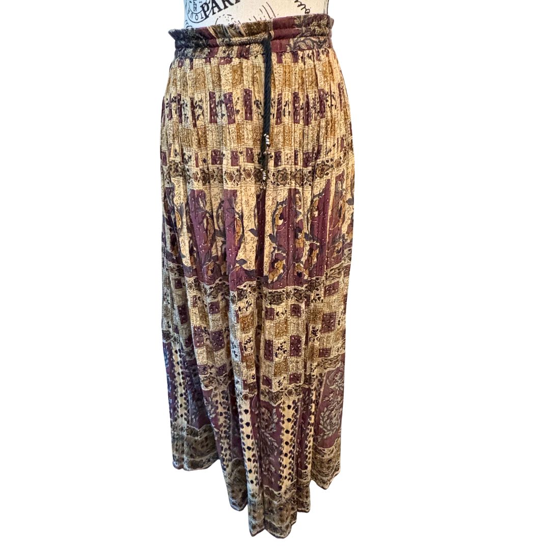 80s Boho Skirt