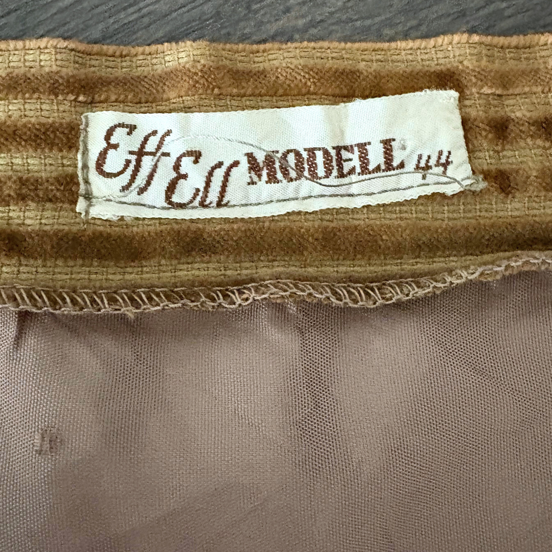 60s Corduroy Pencil Skirt