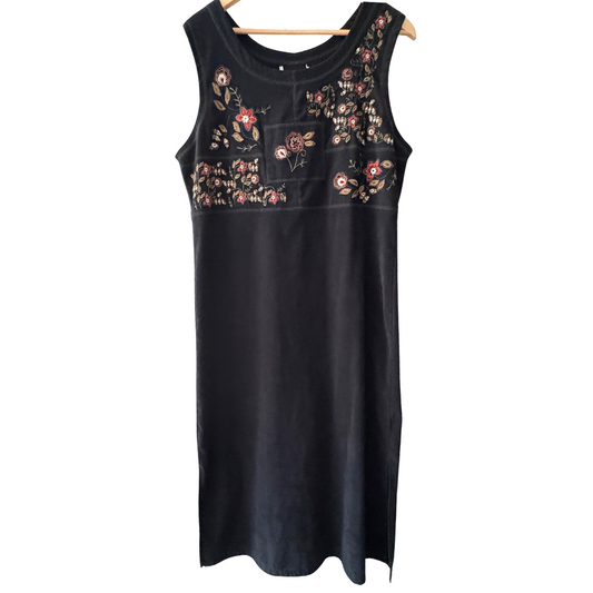 90s Y2K Embroidered Dress