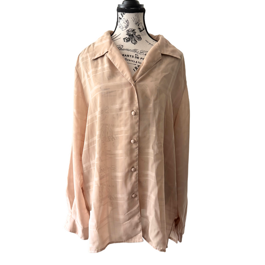 90s Sheer Blouse