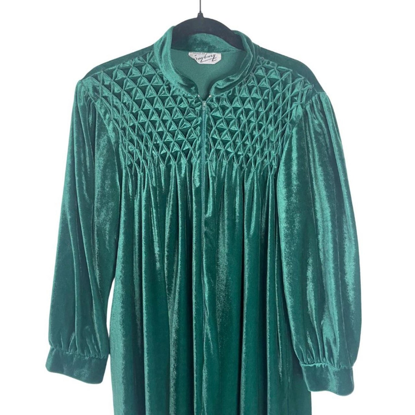 60s Velvet House Dress