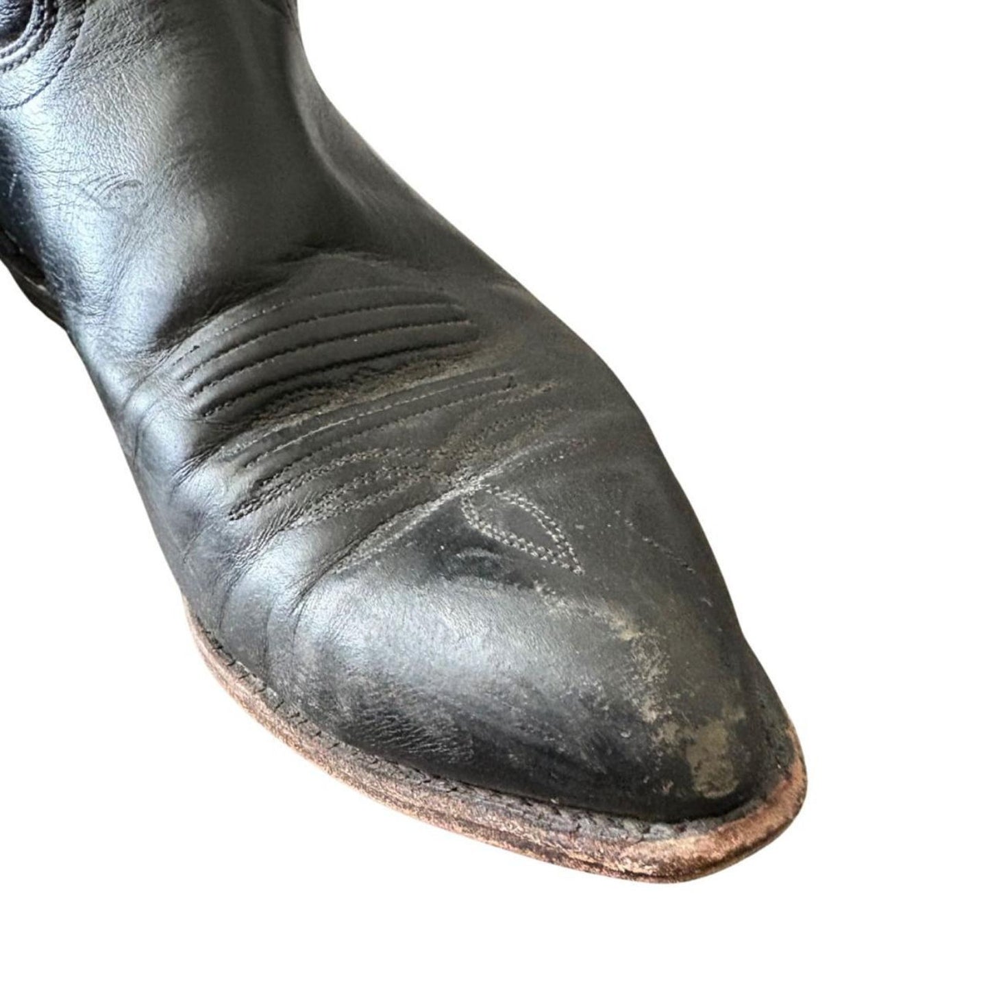 70s Leather Western Boots