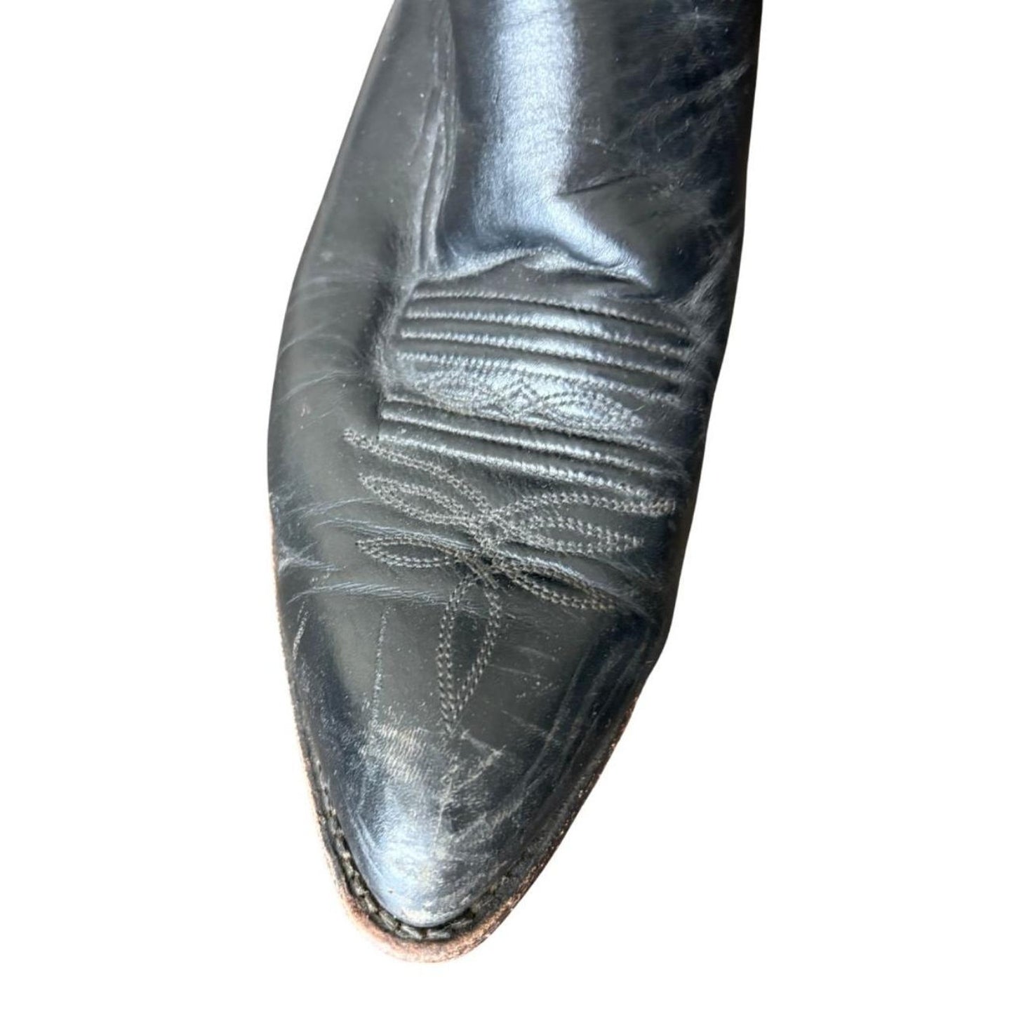 70s Leather Western Boots