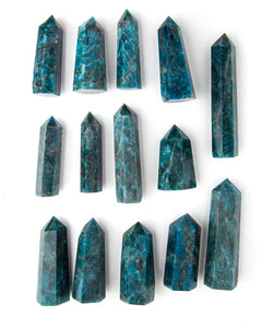 Blue Apatite Polished Point