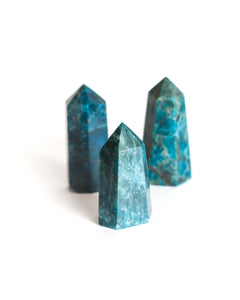 Blue Apatite Polished Point
