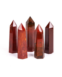 Red Jasper Polished Point