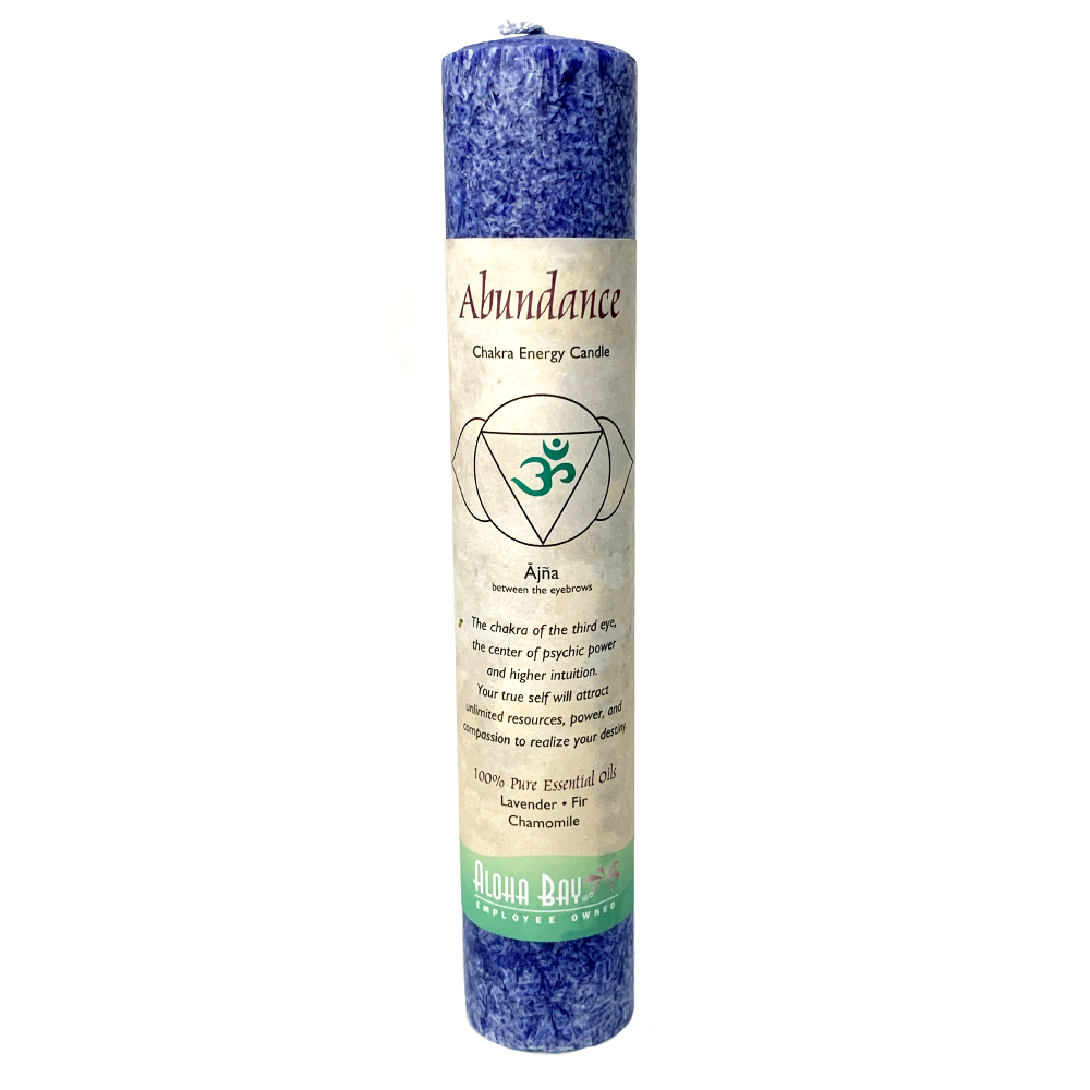 Aloha Bay Abundance Chakra Energy Candle