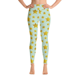 Lucidly Lola Stars Above Yoga Leggings