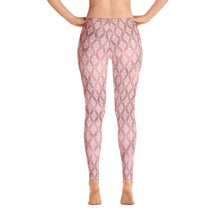 Load image into Gallery viewer, Lucidly Lola Geometric Rose Gold Leggings
