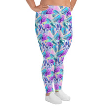 Load image into Gallery viewer, Lucidly Lola Crystal Plus Size Leggings
