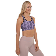 Load image into Gallery viewer, Lucidly Lola Lotus Padded Sports Bra
