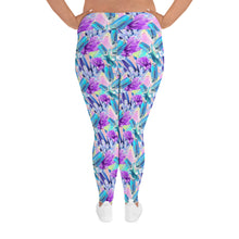 Load image into Gallery viewer, Lucidly Lola Crystal Plus Size Leggings
