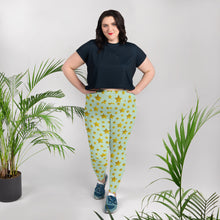 Load image into Gallery viewer, Lucidly Lola Stars Above All-Over Print Plus Size Leggings
