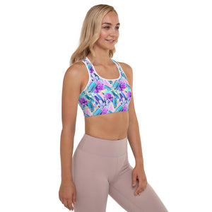 Lucidly Lola Crystal Padded Sports Bra