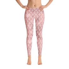 Load image into Gallery viewer, Lucidly Lola Geometric Rose Gold Leggings
