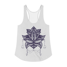 Load image into Gallery viewer, Lucidly Lola Lotus Women&#39;s Racerback Tank
