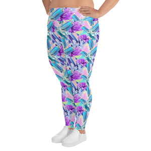 Lucidly Lola Crystal Plus Size Leggings