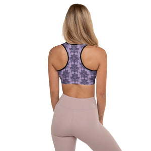 Lucidly Lola Lotus Padded Sports Bra