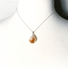 Load image into Gallery viewer, Rough Citrine Pendant Necklace
