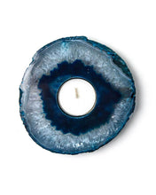 Load image into Gallery viewer, Brazilian Agate Slab Candle Holder
