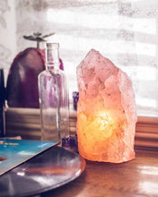 Load image into Gallery viewer, Rose Quartz Lamp
